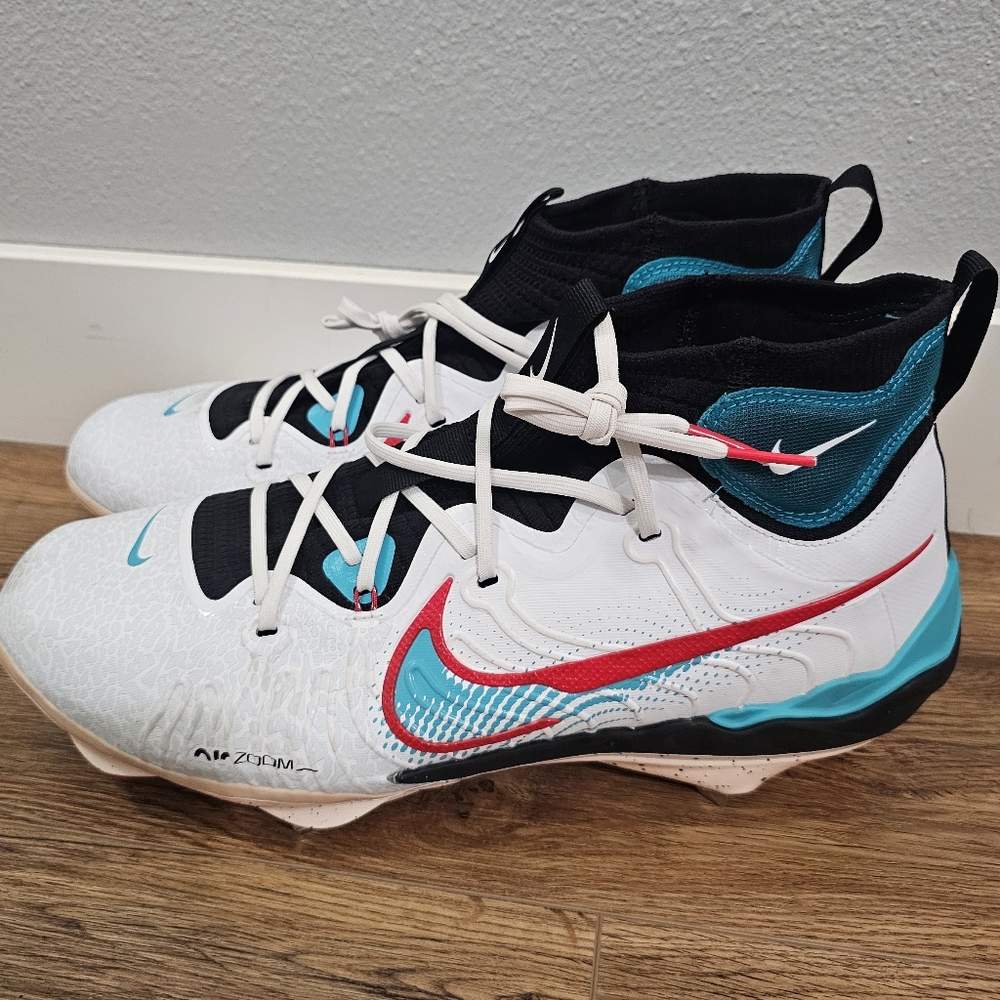 Nike Alpha Huarache Air NXT Metal Baseball Cleats FZ7343-103 SIZE 15 VERY RARE